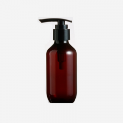 bouteille d'ambre pour animaux de compagnie en plastique