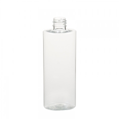 Bouteille ronde ovale en plastique pour animaux de compagnie