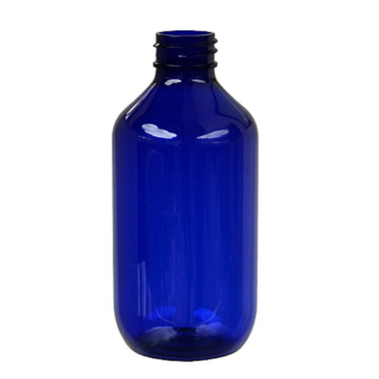 Emballage cosmétique de solution tonique de bleu de cobalt de l'animal 300ml 10oz