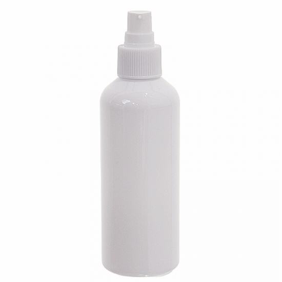 200ml de 6,7 oz ronde blanche PET bouteilles de toner avec une fine brume pulvérisateur