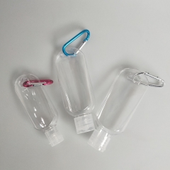 en gros 30ml  50ml  60ml plastique pour animaux de compagnie petit crème pour les mains pour les mains bouteille avec  Filp casquette