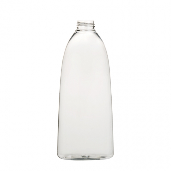 bouteille d'épaule oblique 1000ml bouteille en plastique pour animaux de compagnie pour shampooing