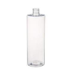 cylindre plat épaule ronde 520ml bouteille en plastique pour animaux de compagnie
