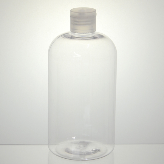 boston bouteille ronde transparente pour animaux de compagnie 500ml 