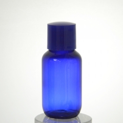 Bouteilles rondes de Boston en plastique