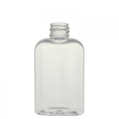 Bouteilles plastiques ovales plates