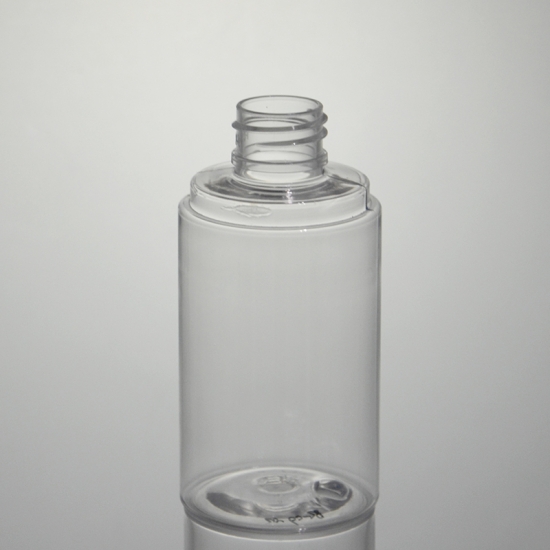  60ml Bouteille de cylindre en plastique transparente
