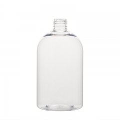 Bottle rond de Boston 500ml vide 16oz Main de l'animal de compagnie cosmétique désinfectant bouteille