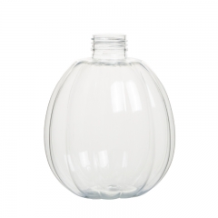 Bouteille de citrouille 450ml Bouteille en plastique pour la lotion