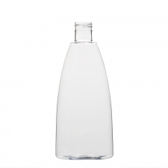 Ovale personnalisée 420ml Bouteille en plastique pour animaux de compagnie pour soins de la peau