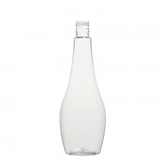 Bouteille du ventre de pot 420ml Bouteille en plastique pour animaux de compagnie pour soins de la peau