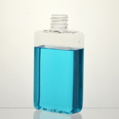 bouteilles en plastique carrées bouteilles de lotion vides avec pompe