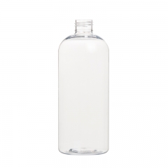 Boston Round 393 ml bouteille d'animal de compagnie emballage cosmétique bouteille en plastique