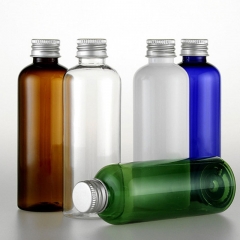 Bouteilles rondes en plastique PET Cosmo