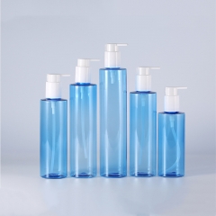 Bouteilles cylindriques en plastique PET
