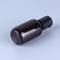 bouteille cosmétique ambre
