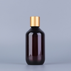 bouteille cosmétique ambre
